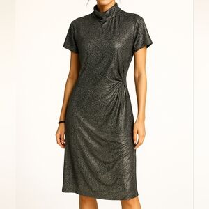 Champagne West Polka Dot Dress